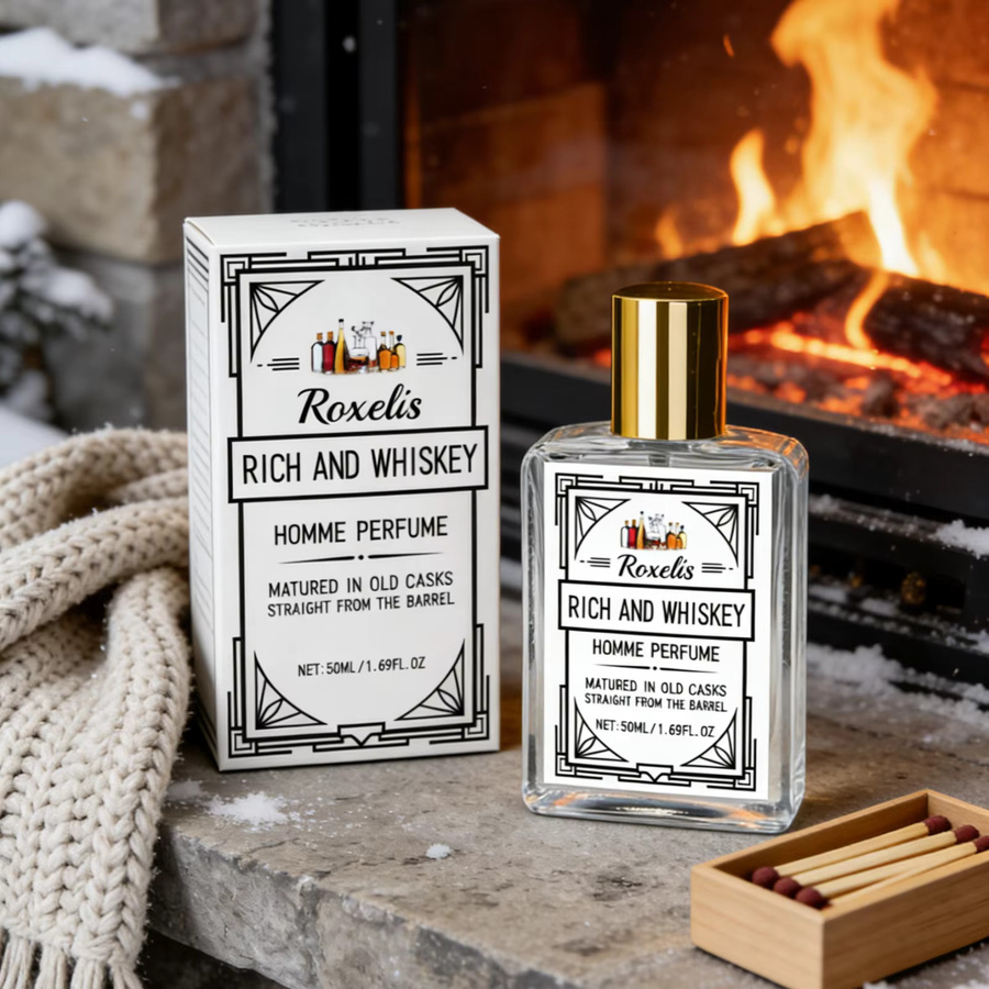 Roxelis Whiskey-Duft Duftspray, 50 ml, Herren - Bild 3