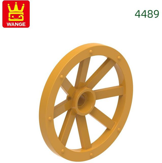 Yiran toy 4489 Kutschenrad-Gestell Baustein Zubehör, 60-teiliges Set, ab 6 Jahren - Bild 1