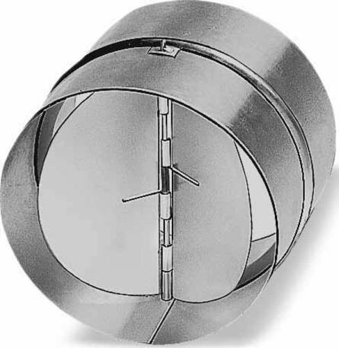 Helios Ventilator-Verschlusskappe RSK 200 aus Edelstahl in Silber - Bild 1