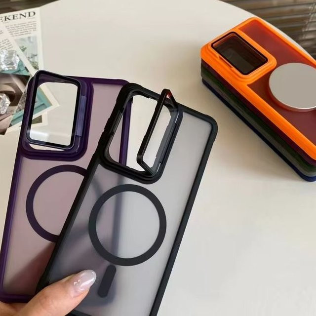 Transparente Panzer-Handyhülle mit magnetischer Kamera-Abdeckung für Samsung Galaxy S26 S25 S24 S23 Plus Ultra FE - Bild 1