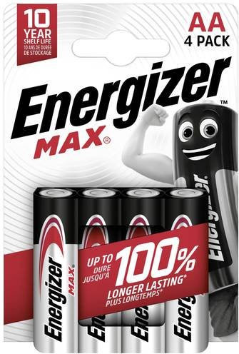 Energizer Max Alkaline AA Mignon Batterien 4er Pack - Bild 1