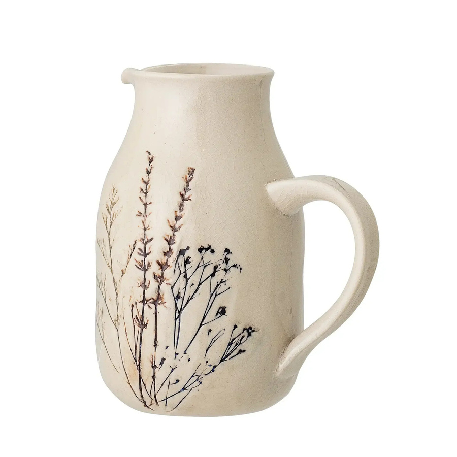 Bloomingville Karaffe aus Keramik in der Farbe Nature Bea mit 1,5 l Volumen - Bild 1