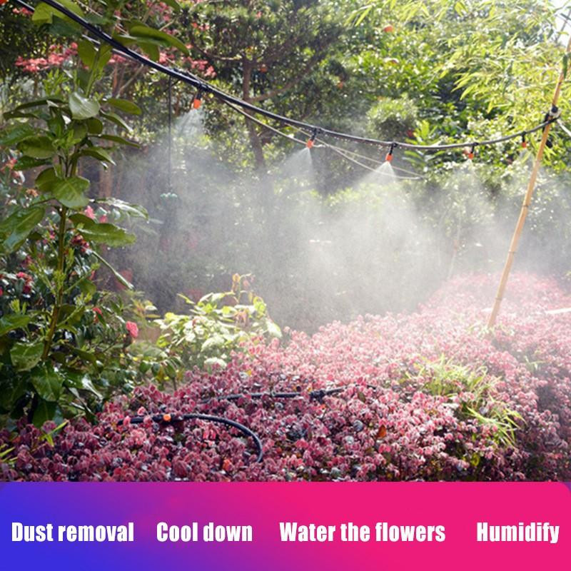 Gartensprinkler mit 20 Düsen für Nebel-Kühlsysteme und Hochdruck-Vernebelung, 20 Meter Länge - Bild 4