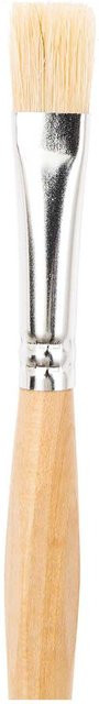 Rico Design Hobby-Borstenpinsel Ergonomic flach 12 - Bild 1