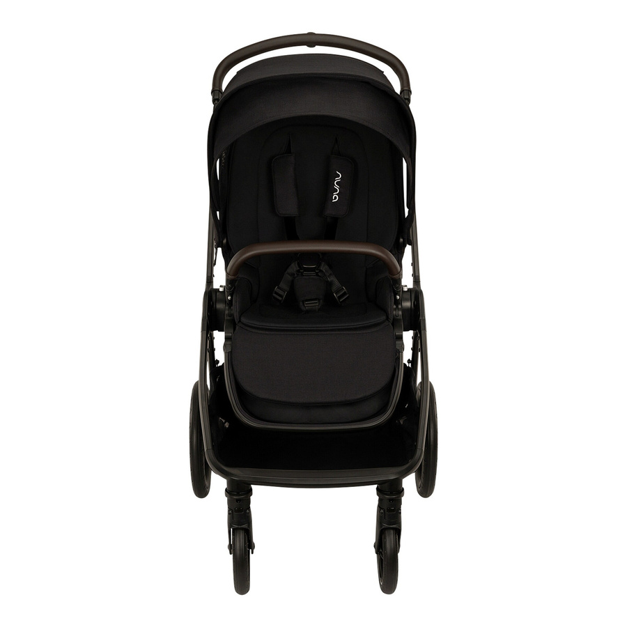 Nuna Kombikinderwagen TRIV lx in Schwarz inklusive Babywanne, Sportsitz und Regenschutz - Bild 1