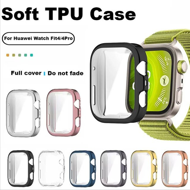 Huawei TPU Soft Case für Watch Fit 4 5 Pro, transparent, Kunststoff - Bild 1