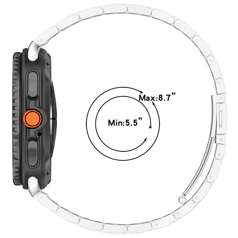 CHIICSMART Uhrenarmband Edelstahl, Unisex - Bild 2