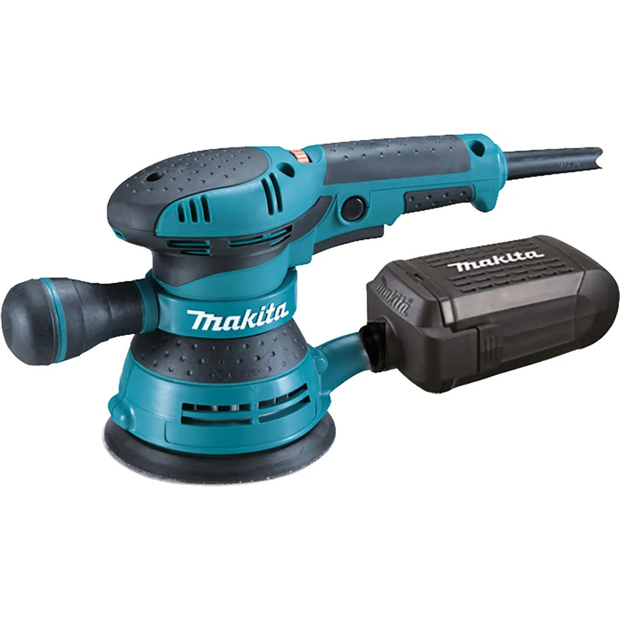 Makita Exzenterschleifer BO5041J mit 300W und Ø 125 mm in Blau/Schwarz - Bild 2