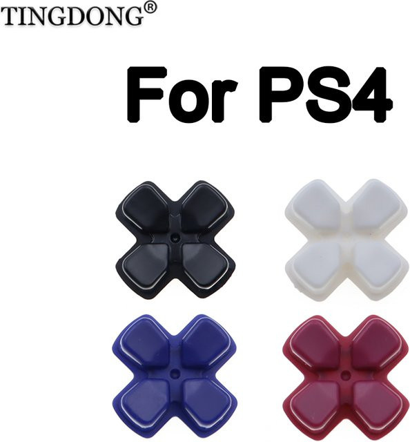 TingDong Aluminium D-Pad Kreuztasten für PS4 Controller in Blau - Bild 1