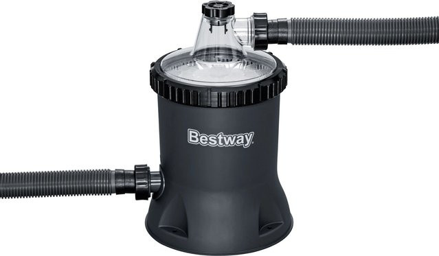 Bestway Polysphere Filterpumpe 5678 mit Filterbällen in Schwarz - Bild 1