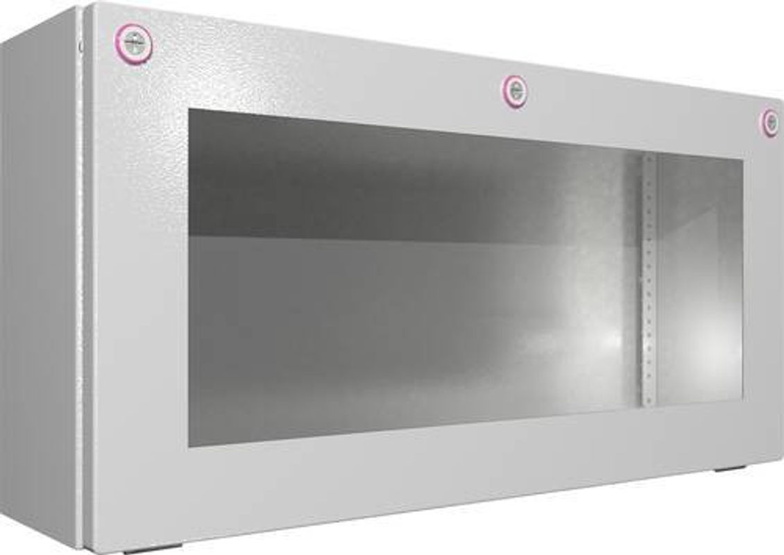 Rittal KX 1612.000 Installations-Gehäuse Wand-Gehäuse aus Stahlblech in Lichtgrau, B/T/H: 60,0 x 30,0 x 15,5 cm - Bild 2
