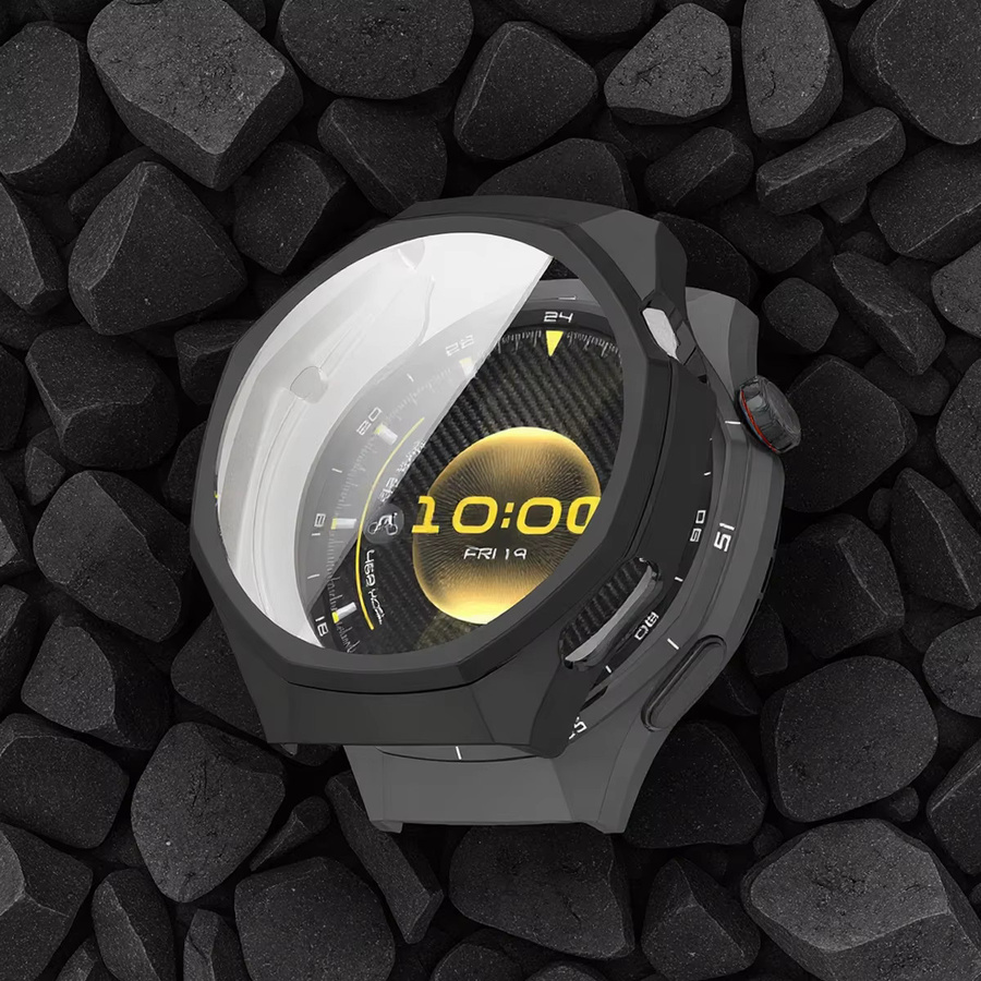 Schutzhülle für Huawei Uhr GT 6 pro 46mm, TPU, Schwarz, transparent - Bild 5