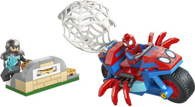 LEGO Spidey auf Motorrad vs. Rhino Konstruktionsspielzeug - Bild 2