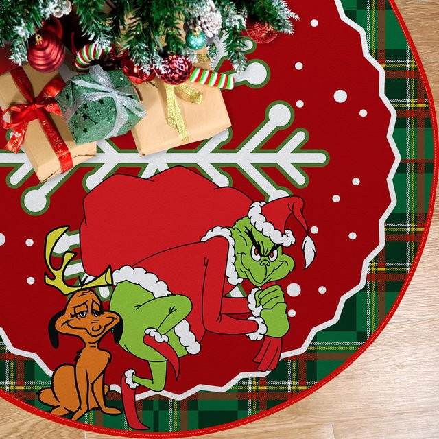 VIKAMA Cartoon-Weihnachtsbaumkleid in Mehrfarbig für die Weihnachtsdekoration - Bild 1