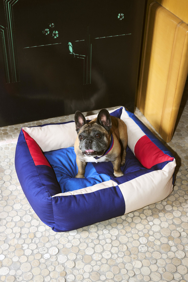HAY Dogs Hundebett M mit erhöhtem Rand in Multicolour und abstraktem Design - Bild 3