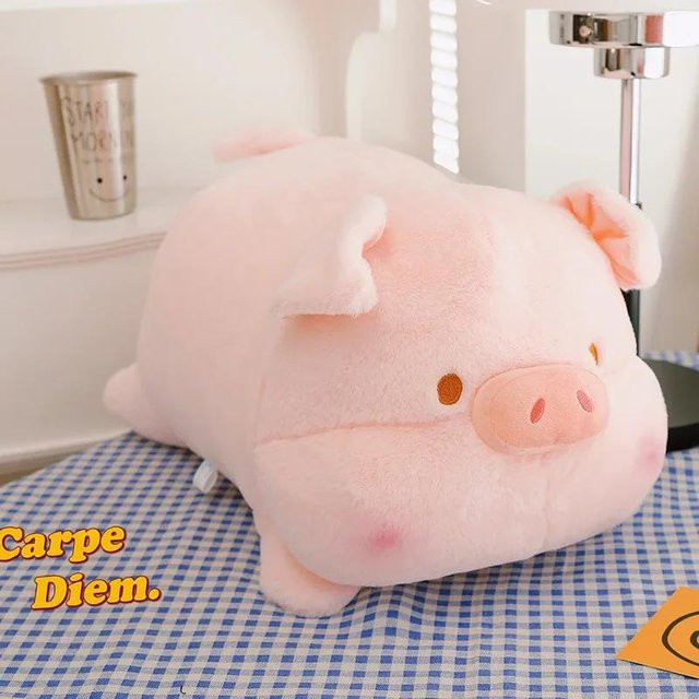 Binchi Fitness Schwein Puppe, Plüschtiere, 35cm, ab 14 Jahre - Bild 1