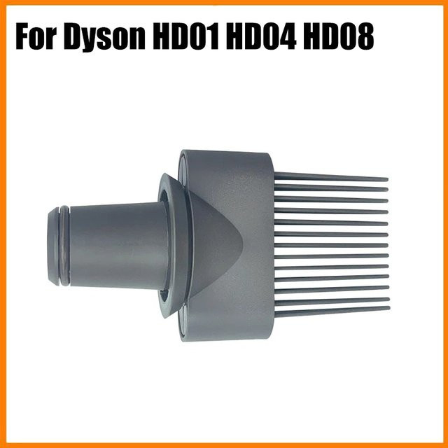 Dyson Haartrockner Zubehör Breitzahnkamm-Düse für HD01 HD04 HD08 in Grau - Bild 1