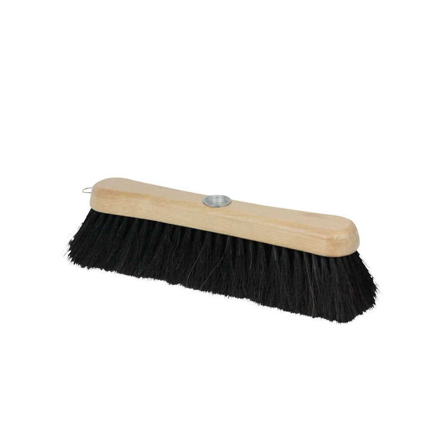 LUX-TOOLS Zimmerbesen Primus aus Holz mit Naturhaar in Schwarz und Braun - Bild 2