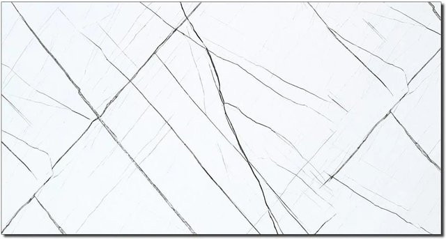 Aluverbund24 PVC Wandpaneele Sahara-White in Marmor-Optik Hochglanz, Breite: 60 cm, Höhe: 120 cm - Bild 1