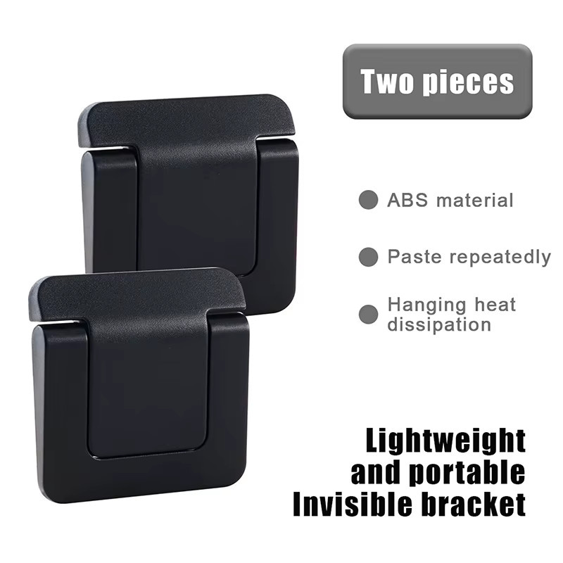 Tragbarer Laptop Stand aus ABS in Schwarz als Notebook Halter und Tastatur Unterstützung - Bild 4
