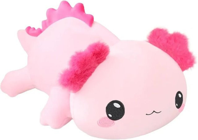 Wucifang Bags Axolotl Plüschtier, Rosa, ab 3 Jahren - Bild 1