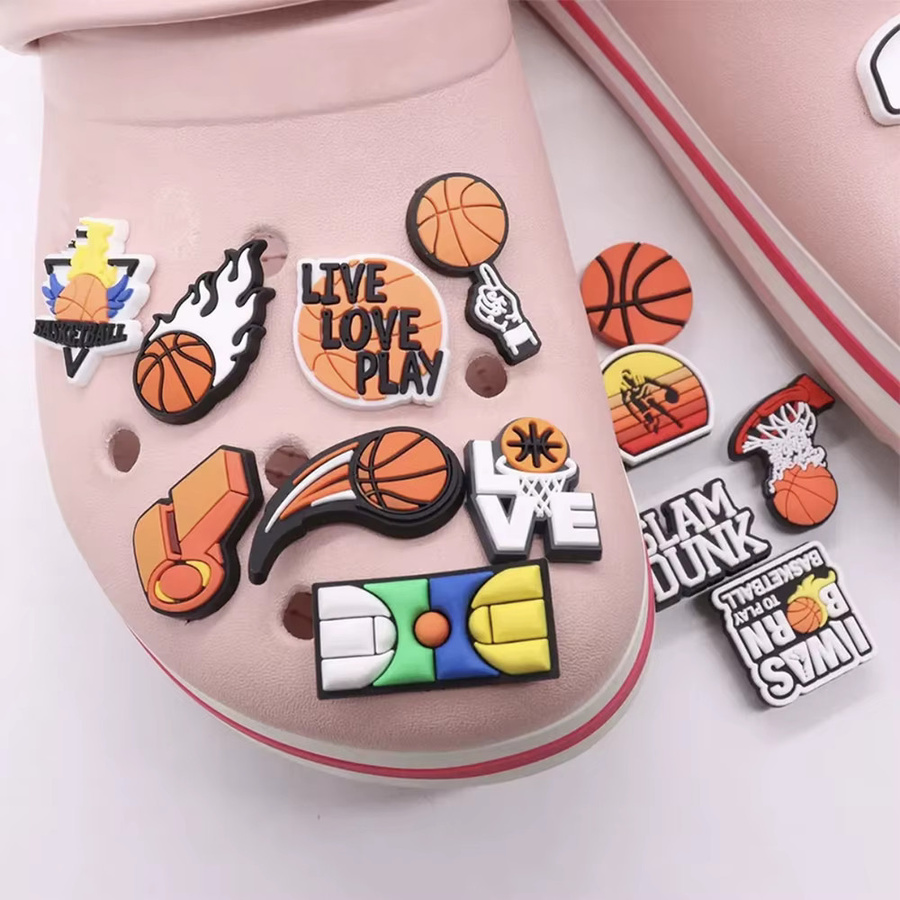 Basketball-Serie Schuh-Charms, Kinder, PVC - Bild 3
