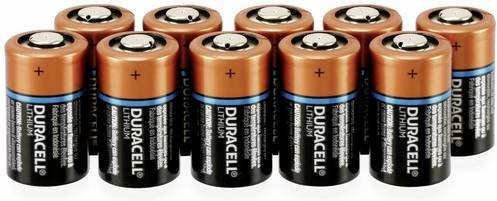 Duracell CR2 Lithium Fotobatterie Ultra DCR2 3V 800 mAh 10 Stück - Bild 1