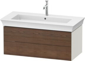 Duravit Waschtischunterschrank White Tulip matt weiß B: 98,4 cm, H: 41 cm, T: 45,8 cm - Bild 1