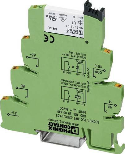Phoenix Contact PLC-RSC-120UC/ 1AU/SEN Interfacerelais, 110 V/DC, 120 V/AC, 50 mA, 1 Schließer, Grün, 10 Stück - Bild 1