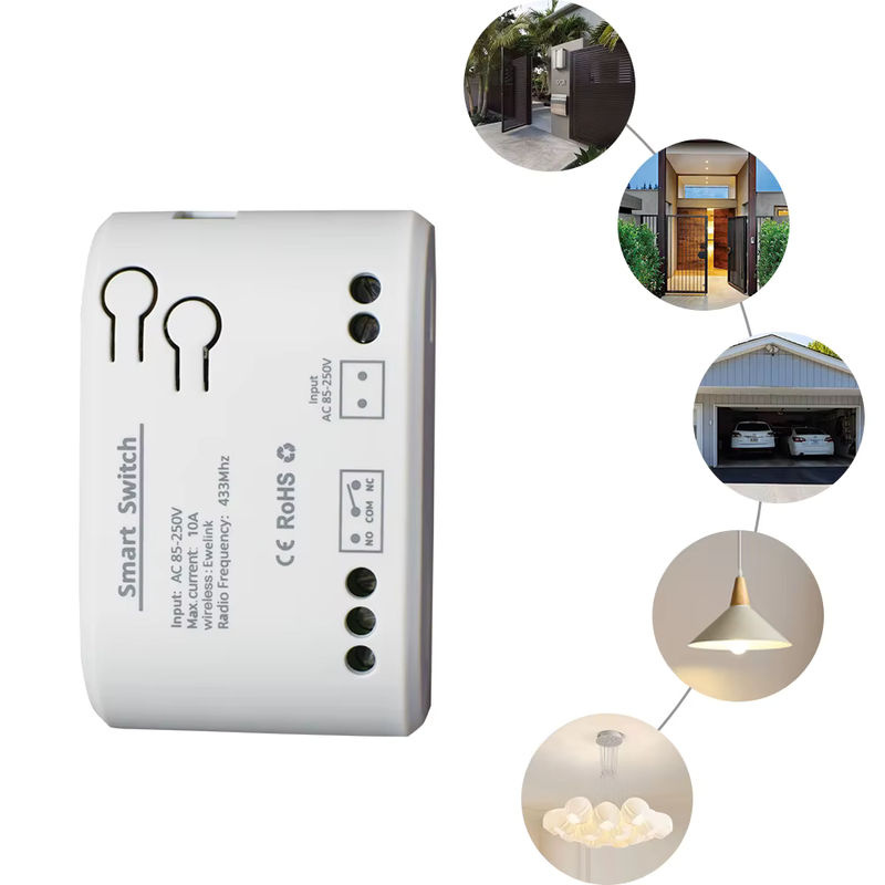 Ewelink Smart WiFi Switch 1-Kanal Relais für Home Automation, kompatibel mit Alexa und Google Home, AC/DC 7-32V/85-250V - Bild 3
