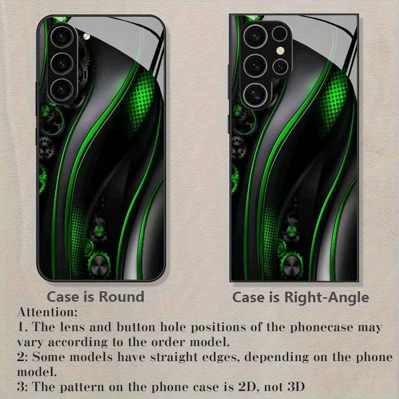 Sturzsichere Samsung Galaxy Handyhülle aus Glas und TPU für S26 S25 S24 S23 S22 S21 FE Ultra Plus - Bild 3