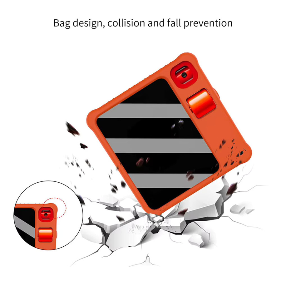 APWIKOGER Silikon-Schutzhülle für Rabbit R1 AI Pocket PC in Weiß, kratzfeste und tragbare Anti-Fall-Abdeckung - Bild 3