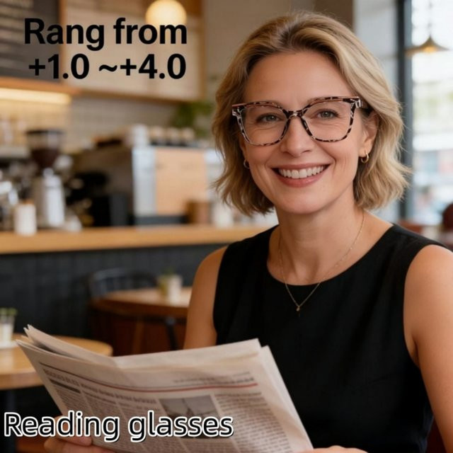 AINII Lesebrille, Vollrand, Kunststoff - Bild 1