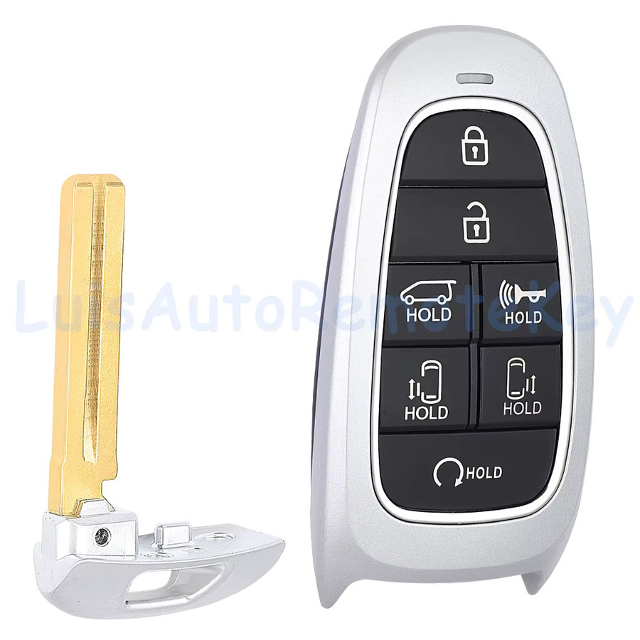 Hyundai Staria Smart Remote Autoschlüsselanhänger mit 7 Tasten, 433 MHz und ID47 Chip, P/N: 95440-CG030, FCC ID: FOB-4F28 - Bild 2