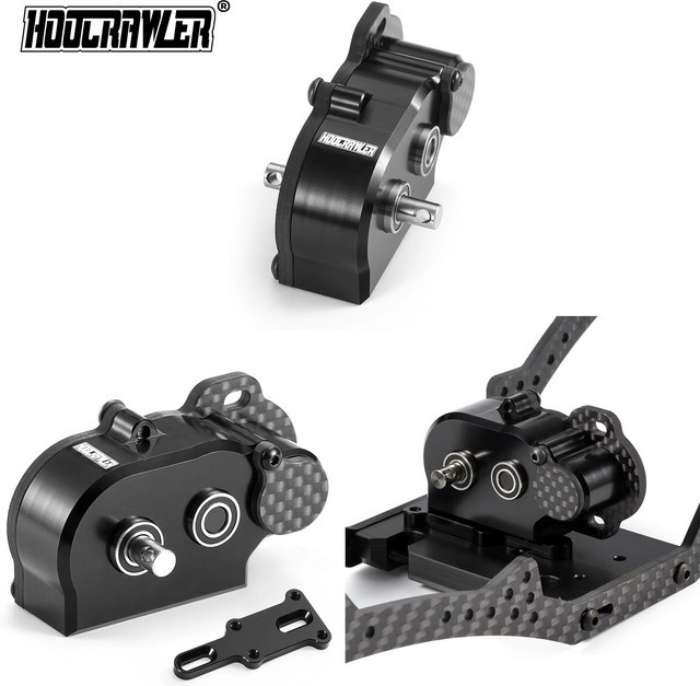 Axial RC Tiny Gearbox LCG-Getriebe, 1:10, Zubehör, Schwarz, Metall - Bild 1
