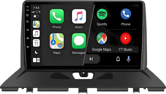 Junsun Autoradio für Peugeot Expert mit Bluetooth und GPS in Schwarz - Bild 1