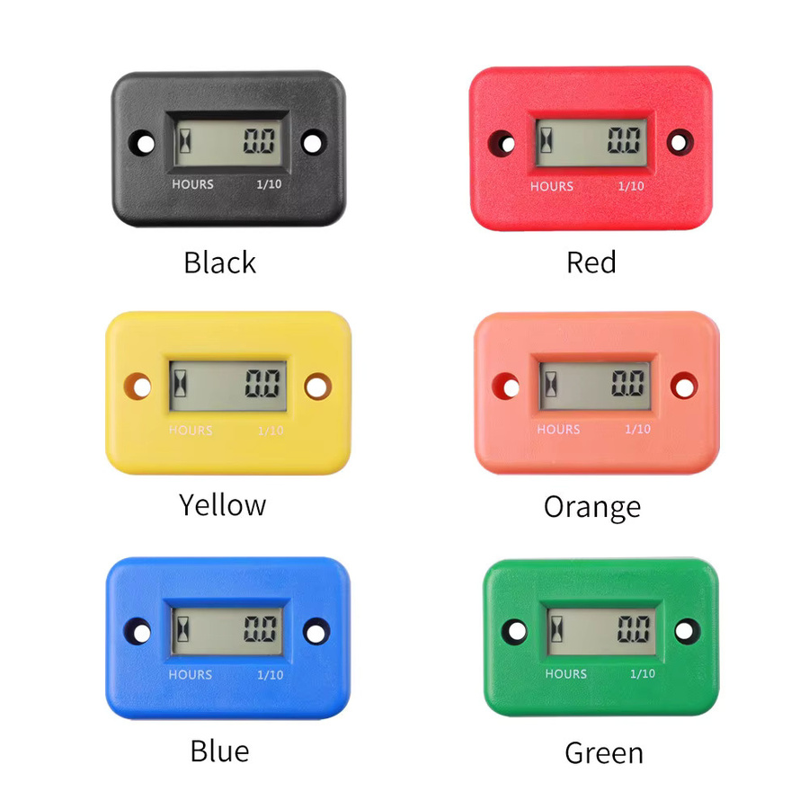 Ticify Induktiver Timer mit LCD-Display und Betriebsstundenzähler, wasserdicht, Blau - Bild 4