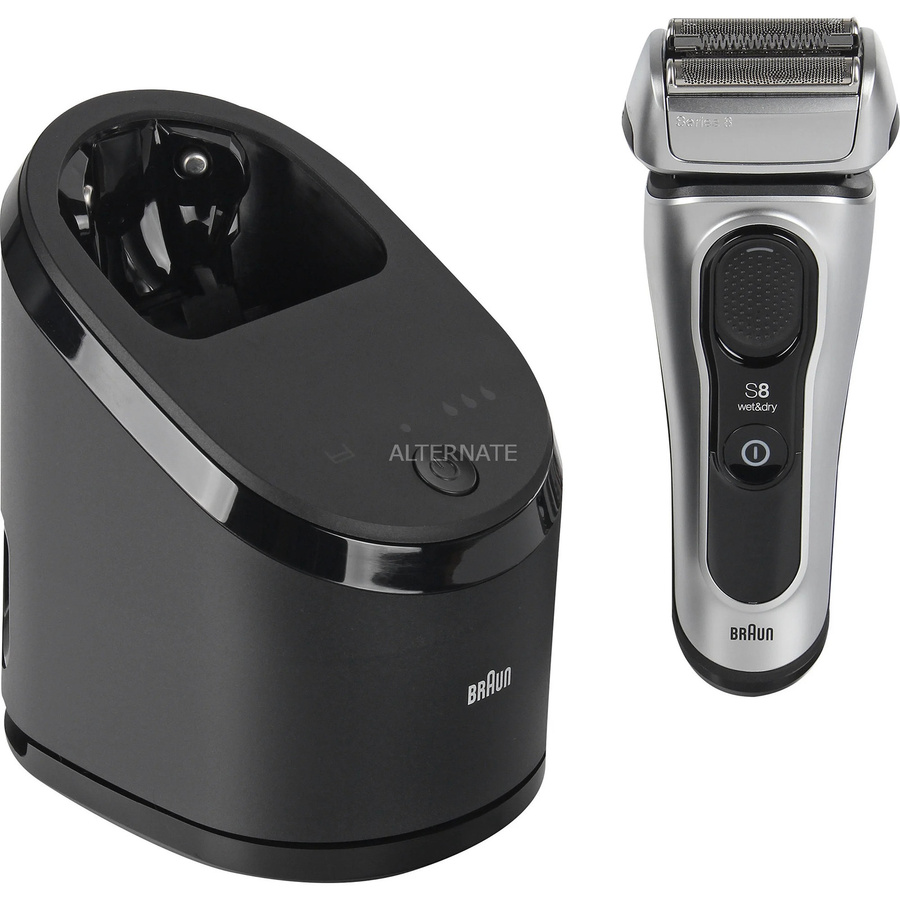 Braun Series 8 Rasierer, Herren, Schwarz-Silber - Bild 1