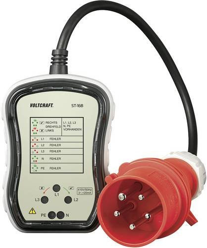 Voltcraft ST-32B Steckdosentester in Multicolour - Bild 1
