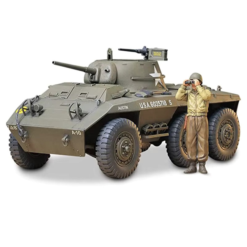 Tamiya m8 leichte gepanzerte Auto Windhund, Modell Kit, 1:35 - Bild 5