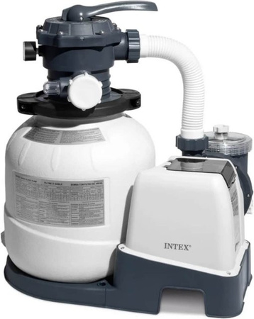 INTEX Sandfilterpumpe RCD SX2100 Sandfilteranlage mit 7,9 m³/h Förderleistung