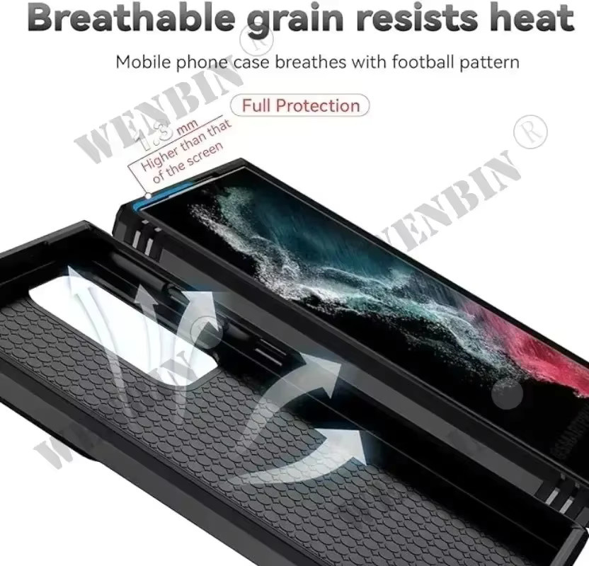 Robuste Samsung Schutzhülle mit Kamera-Schutz, 360-Grad-Drehung und Ständer in Schwarz für S25 S24 S23 Ultra Plus S24 FE A56 A36 A16 - Bild 3
