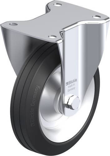 Blickle Bockrolle B-V 182R in Schwarz-Grau mit 180 mm Rad-Durchmesser und 170 kg Tragfähigkeit - Bild 1