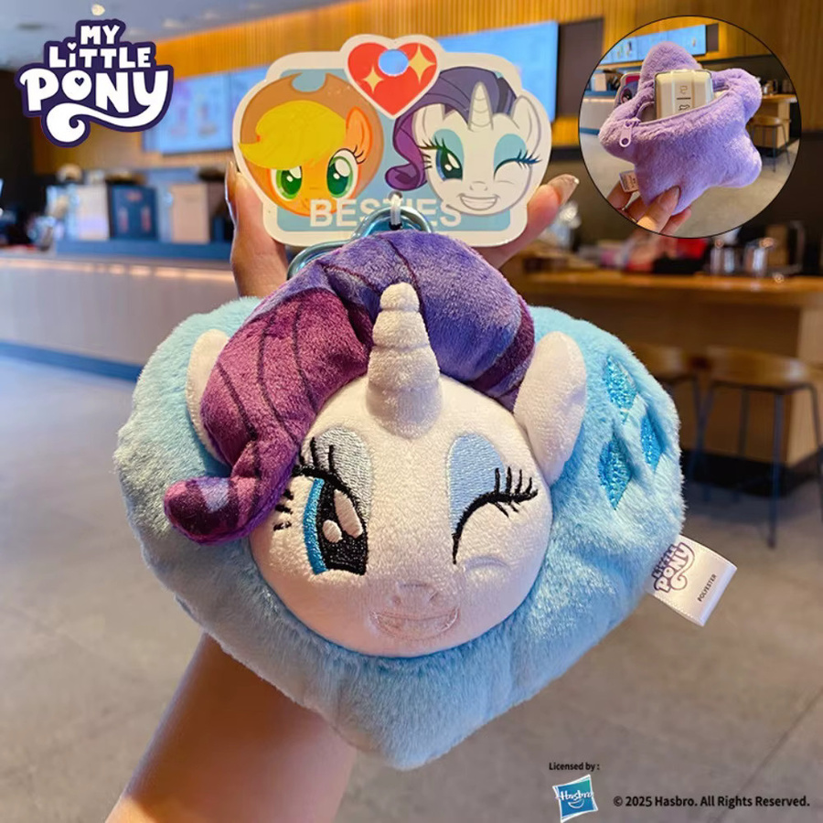 FUNISM My Little Pony Plüsch-Geldbörse, Rainbow Dash, Stofftasche - Bild 2