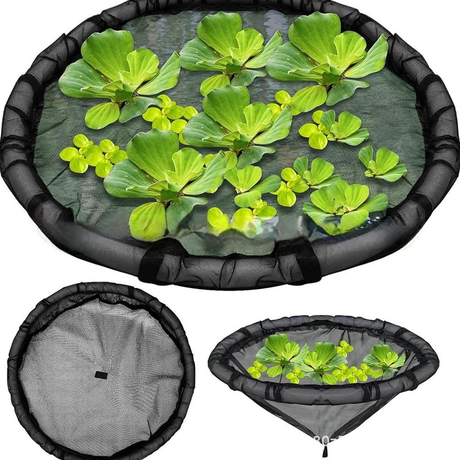 Scorpio Schwimmende Insel Pflanzenschutz Teichkorb Rund mit feinem Netz aus Polyester für Teich und Koi-Lebensräume - Bild 6