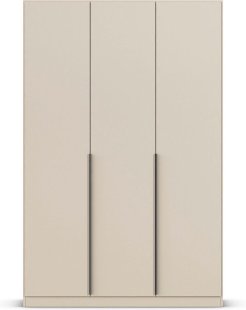 RAUCH Alabama Drehtürenschrank in Beige-Champagner mit grauen Griffen B: 136 cm, H: 210 cm - Bild 1