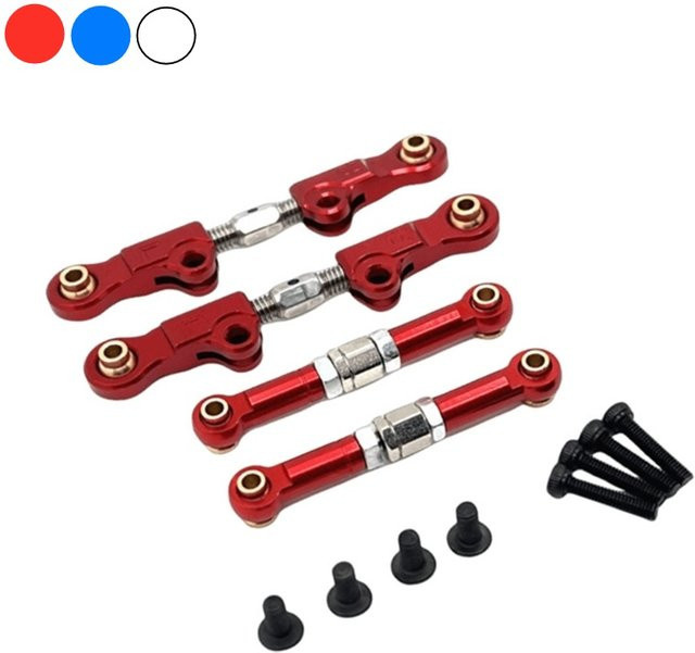 MJX Hyper Go 14207 14208 Metall Verstellbare Spurstangen-Verbindungsset, RC Auto Upgrade-Teile, Zubehör - Bild 1
