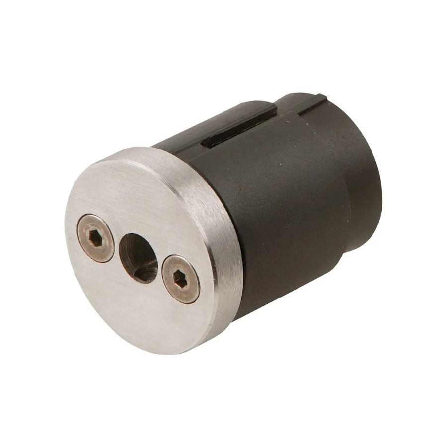 Dieda Adapter V4A für V4A-Handlauf aus Edelstahl in Silber, B/T/H: 40 x 40 x 30 cm - Bild 2