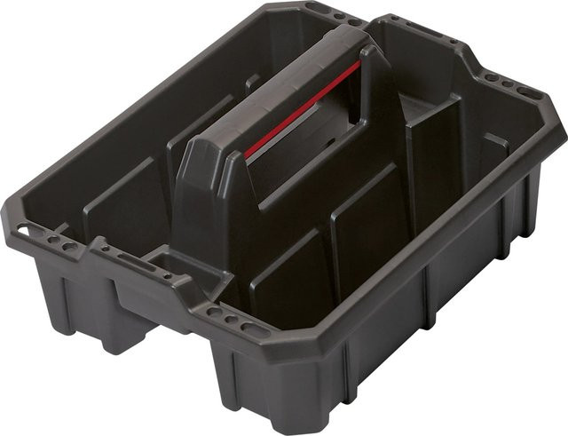 LUX-TOOLS Werkzeugträger aus Kunststoff in Schwarz, B/H/T: 29,5 x 19,0 x 15,0 cm - Bild 1