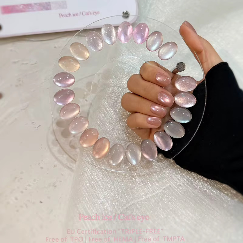 SJP Gel-Nagellack Katzenauge, 12 Farben, Schimmernd, Unisex - Bild 4
